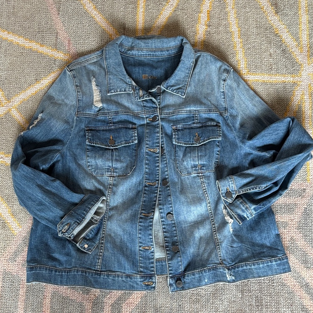 Kut from the Kloth Blue Jean Jacket